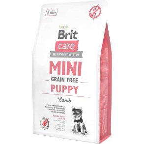 BRIT Care Mini Grain-Free Puppy Lamb - trfoder til hunde - 2 kg