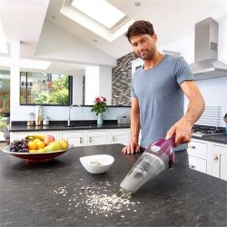 Black & Decker NVC115W hndholdt stvsuger Gr, Lilla Posels