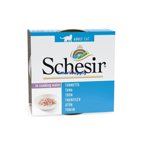 SCHESIR in cooking water Tuna - vd kattefoder - 85 g