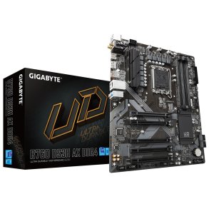 Gigabyte B760 DS3H AX DDR4 bundkort Intel B760 Express LGA 1700 ATX