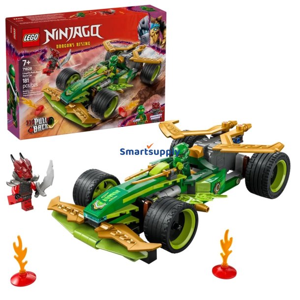 Lego Ninjago 71828 Lloyd's Pull-Back Racerbil