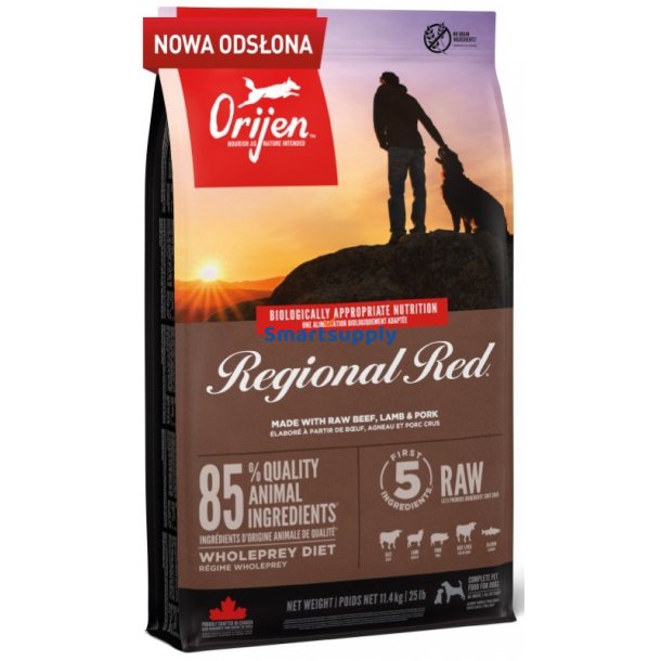 ORIJEN Regional Red - trfoder til hunde - 11,4kg