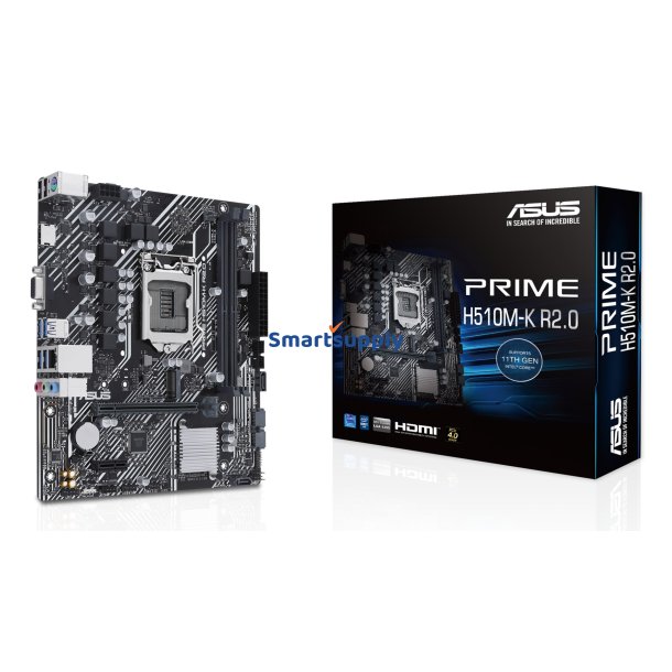 Asus Prime H510m-K R2.0 Intel H510 Lga 1200 (Socket H5) Mikro Atx