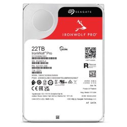 Seagate Ironwolf Pro St22000nt001 Intern Harddisk 22Tb 7200 RPM 512 MB 3,5" Serial ATA III