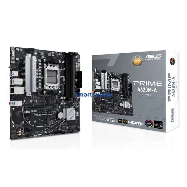 Asus Prime A620m-A-Csm Amd A620 Socket Am5 Micro Atx