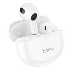 Hoco Ew35 Sonido Headset Trdlst In-Ear Opkald/Musik Bluetooth Hvid
