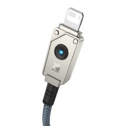 Baseus Unbreakable USB A til iP-kabel 2 m 5V-2,4A Hvid