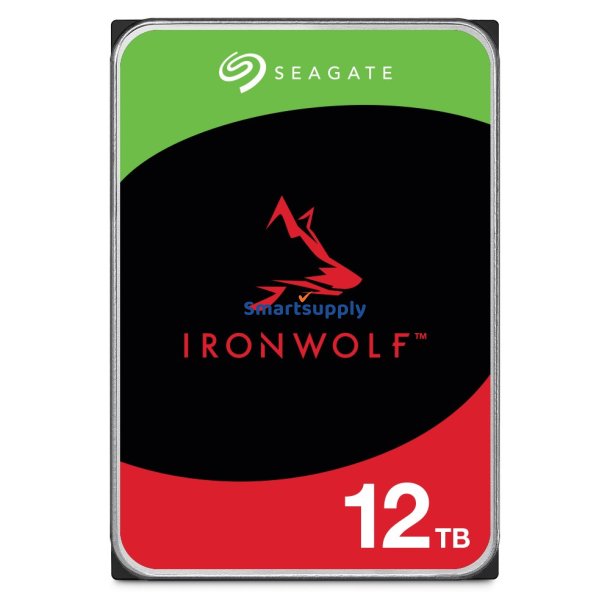 Seagate Ironwolf Intern Harddisk 12Tb 256 MB 3,5" Serial ATA III (St12000vn0008)