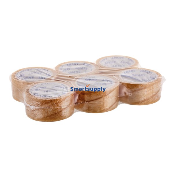 Bstech Solvent Transparent Selvklbende Tape 48X66 6 Stk
