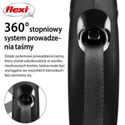 Flexi New Classic Cat XS 3 m Fleksibel hundesnor