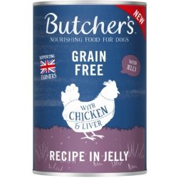 BUTCHER'S Original Mega pack mix pieces in jelly - vdt hundefoder - 6 x 400g