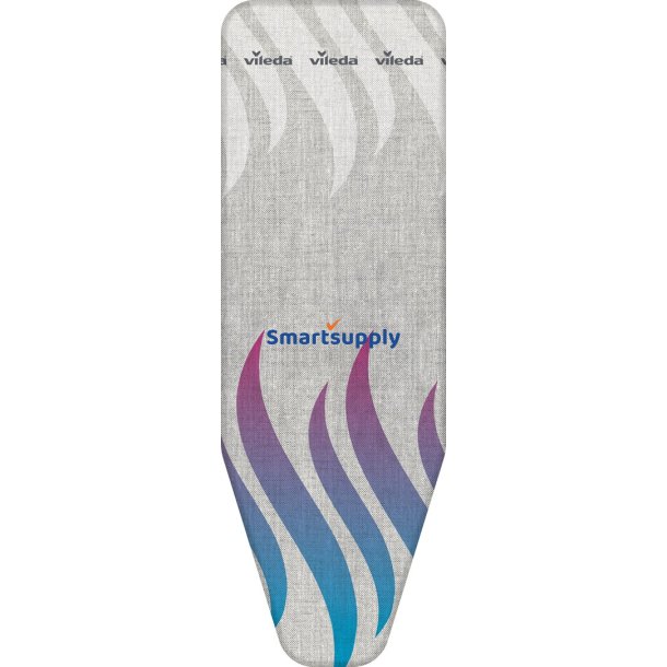 Vileda Total Reflect Betrk til strygebrt Bl, Gr, Hvid