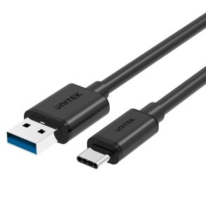 UNITEK Y-C474BK USB-kabel USB 3.2 Gen 1 (3.1 Gen 1) 1 m USB A USB C Sort