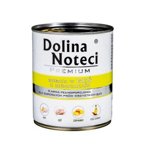 DOLINA NOTECI Premium Rich in goose with potatoes - Vdt hundefoder - 800 g