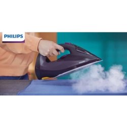Philips 7000 series DST7061/30 strygejern Dampstrygejern SteamGlide Elite-strygesl 3000 W Lilla
