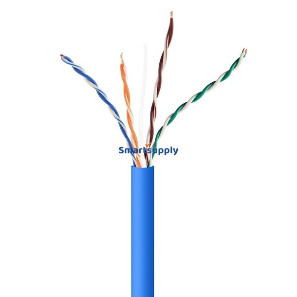 Gembird Upc-5004E-Sol-B Netvrkskabel Bl 305 M Cat 5E U/Utp
