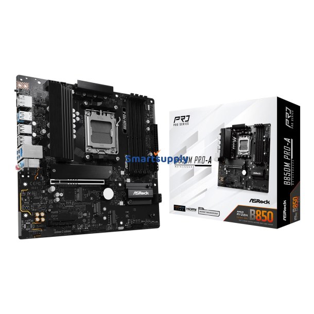 Asrock B850M Pro-A AMD B850 Sokkel AM5 micro ATX