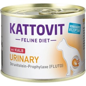 KATTOVIT Feline Diet Urinary Veal - vd kattefoder - 185g