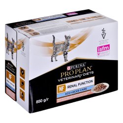 PURINA Feline Veterinary Diets NF Renal Function - vdfoder til katte - 10x85g