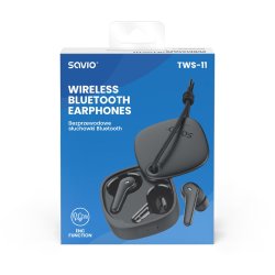 Savio Trdlse Bluetooth 5.3 Tws-11 Hovedtelefoner