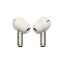 OnePlus Buds Pro 3 trdlse Bluetooth-hovedtelefoner, hvide