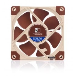 Noctua NOC-NF-A8-FLX PC-klerkomponent Computerkabinet Ventilator 8 cm Beige, Brun 1 stk