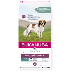 EUKANUBA Daily Care Mono-Protein Adult All Breed Duck - trfoder til hunde - 12kg