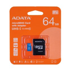 ADATA 64GB, microSDHC, Class 10 UHS-I Klasse 10