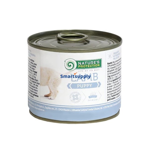 NATURENS BESKYTTELSE Hvalpelam - vdfoder til hvalpe - 200 g