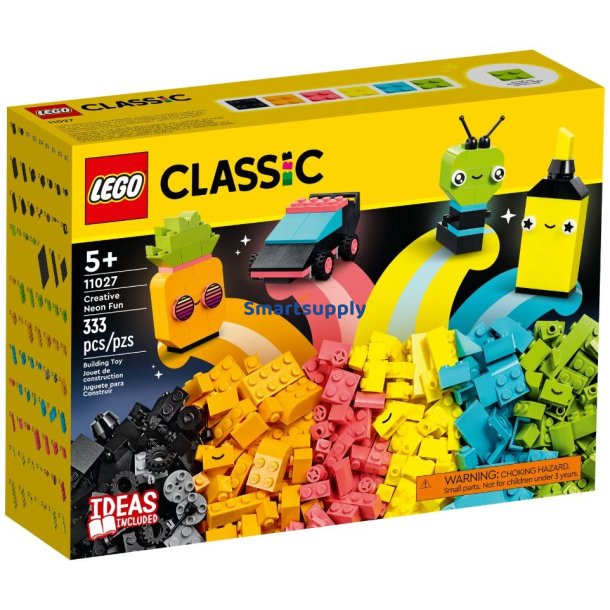 Lego Classic 11027 Kreativ Neon Sjov