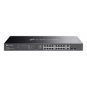 TP-Link Omada ES220GMP netvrksswitch Administreret L2 Gigabit Ethernet (10/100/1000) Strm over Ethernet (PoE) Sort