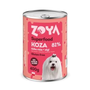 ZOYA Superfood Goat - vdfoder til hunde - 400g