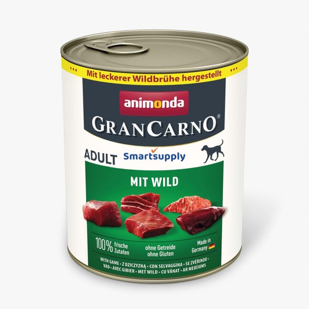 Animonda Grancarno Voksenvildt - Vdfoder Til Hunde - 400G