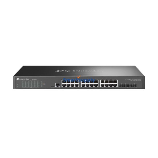 Tp-Link Omada 24-Port Gigabit L2+ Managed Switch Med 4 10Ge Sfp+ Slots