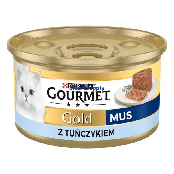 Gourmet Guld - Mousse Med Tun 85G