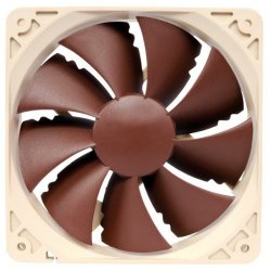 Noctua NF-P12 PWM Computerklesystem Computerkabinet Ventilator 12 cm Brun, Hvid 1 stk