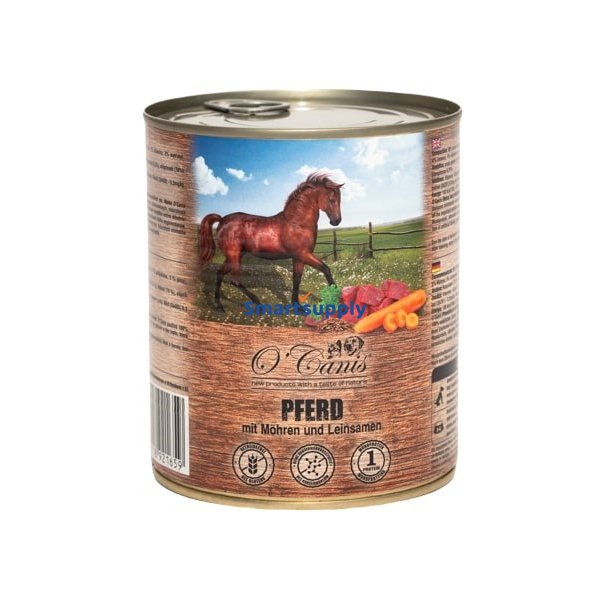 O'CANIS hundefoder p dse - vdfoder - hestekd med kartoffel - 800 g