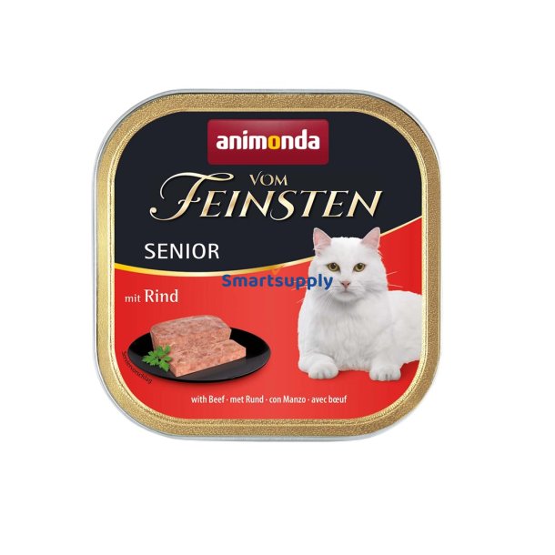 Animonda Vom Feinsten Senior Beef - Vdfoder Til Katte - 100G