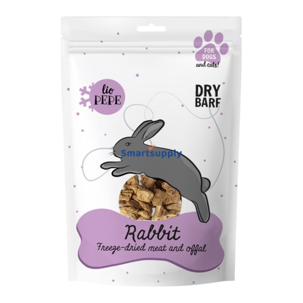 PAKA ZWIERZAKA Pepe Lio Rabbit liver - godbid til hund - 60g