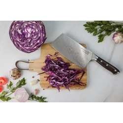 Klver Kohersen Elegance Ibenholt Tr Damaskus Stlklver 16,5 cm