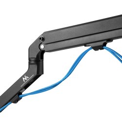Universal skrivebordsophng til skrm Maclean, gasfjeder 17"-27" 7kg, VESA 75x75,100x100, MC-906