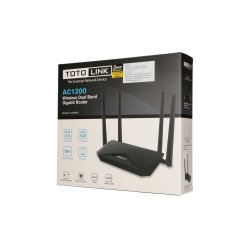 Totlink A3002ru V2 | Wi-Fi-Router | Ac1200, Dual Band, Mu-Mimo, 5X Rj45 1000Mb/S, 1X USB