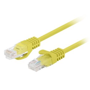 Lanberg PCU6-20CC-0300-Y netvrkskabel Gul 3 m Cat6 U/UTP (UTP) 10-PACK