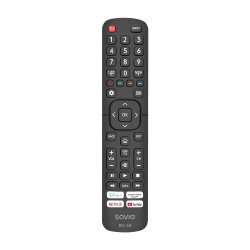 Savio Rc-14 Universal Fjernbetjening/Erstatning Til Hisense, Smart Tv