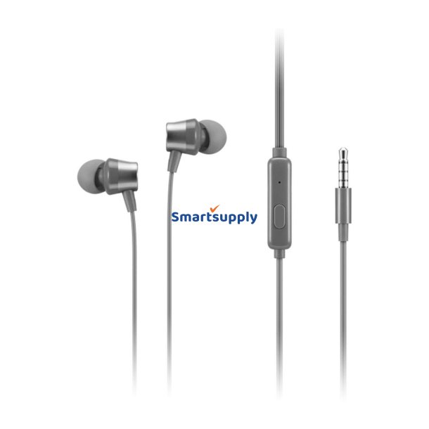Lenovo 110 In-Ear Hovedtelefoner Med Mikrofon, Gxd1j77354, Gr