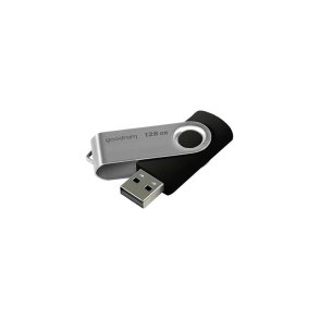 Goodram UTS2-1280K0R11 USB-ngle 128 GB USB Type-A 2.0 Sort, Slv