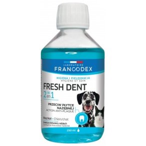 FRANCODEX Fresh dent mundhygiejnevske - til hunde og katte - 250 ml