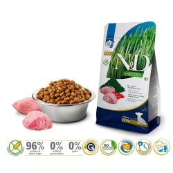FARMINA N&D Spirulina Lamb Puppy Mini - trfoder til hunde - 2 kg