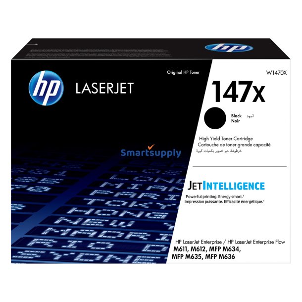 HP 147X toner 25.200 sider W1470X original