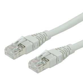 ROLINE S/FTP Patch Cord Cat.6a, Component Level, LSOH, grey 1m netvrkskabel Gr
